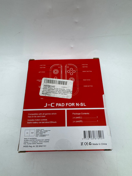 COMPATIBLE NINTENDO SWITCH CONTROLLER REPLACEMENT L/R JOYCONS WIRELESS New