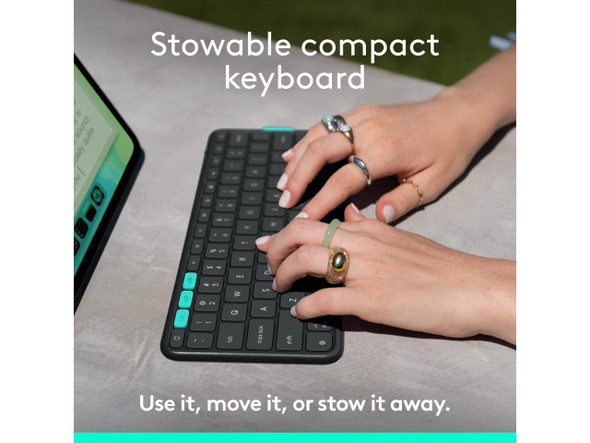 Logitech Flip Folio Keyboard Case iPad Pro 13 inch M4 & M5 Air M2, Fits iPad Pro
