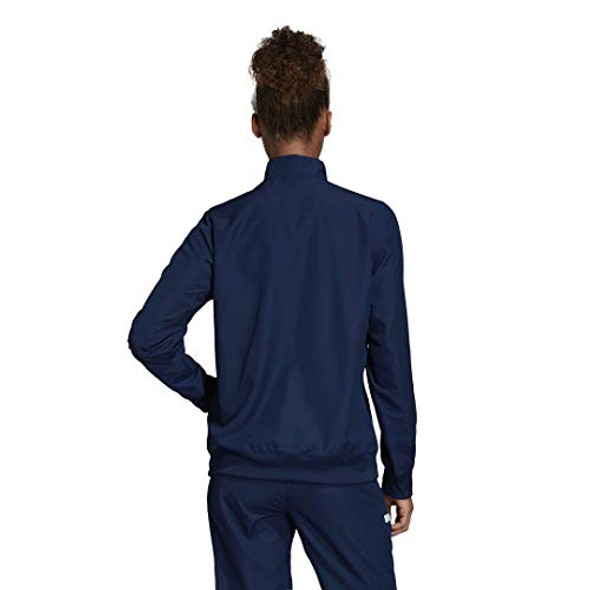 ADIDAS 19 WOMEN WOVEN JACKET MULTI-SPORT WOMEN'S SIZE M NAVY/WHITE