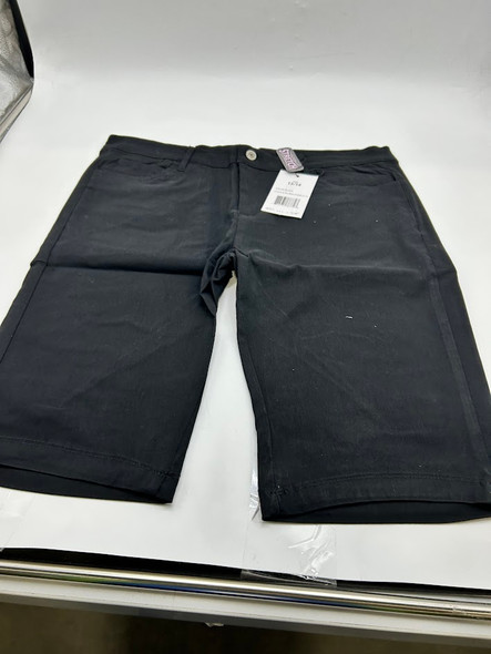 GALAXY BY HARVIC FOR HER BLACK COMFTY SUPER STRETCH SHORT SIZE: 13/14 - BLACK New GALAXY BY HARVIC FOR HER BLACK COMFTY SUPER STRETCH SHORT SIZE: 13/14 - BLACK New