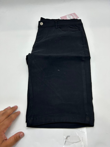 GALAXY BY HARVIC FOR HER BLACK COMFTY SUPER STRETCH SHORT SIZE: 13/14 - BLACK New GALAXY BY HARVIC FOR HER BLACK COMFTY SUPER STRETCH SHORT SIZE: 13/14 - BLACK New