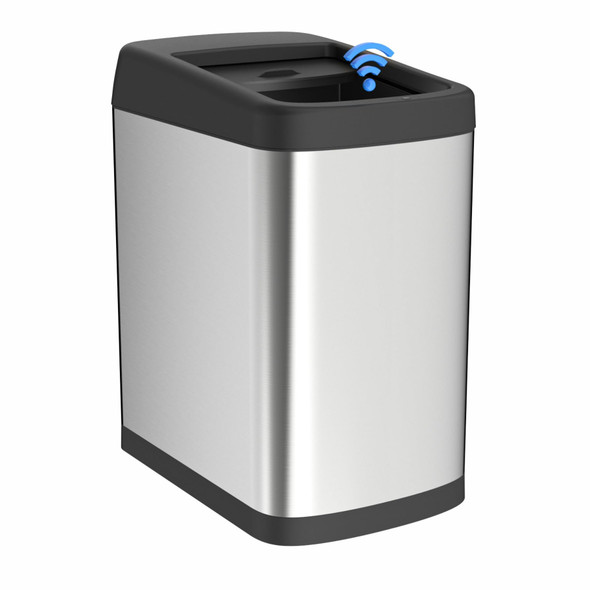 ELLO&ALLO 13 GALLON KITCHEN TRASH CAN, AUTOMATIC TOUCHLESS MOTION SENSOR