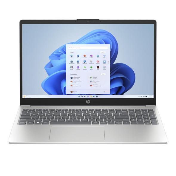 HP 15-fd 15.6" FHD Laptop Intel Core i5-1235U 8GB, 512GB, W11, Silver