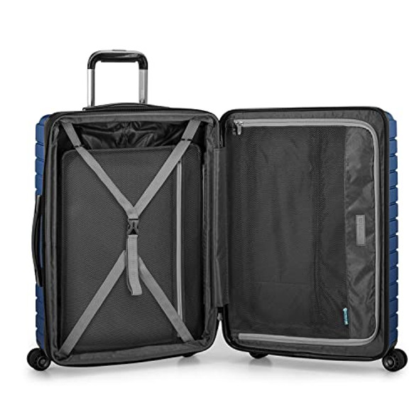 TRAVELER'S CHOICE ARCHER POLYCARBONATE HARDSIDE SPINNER LUGGAGE - NAVY