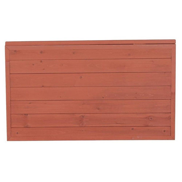 LEISURE SEASON WALL MOUNTED DROP LEAF TABLE BROWN -CEDAR WOOD