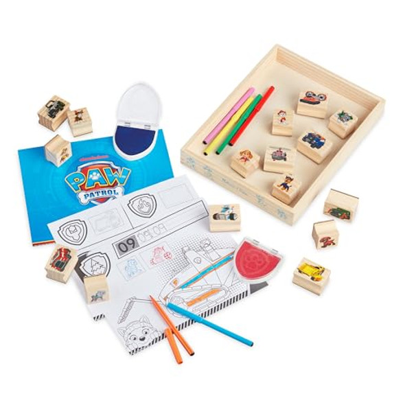 MELISSA & DOUG PAW PATROL WOODEN STAMPS ACTIVITY PAD 25 PIECES - MULTI-COLOR MELISSA & DOUG PAW PATROL WOODEN STAMPS ACTIVITY PAD 25 PIECES - MULTI-COLOR