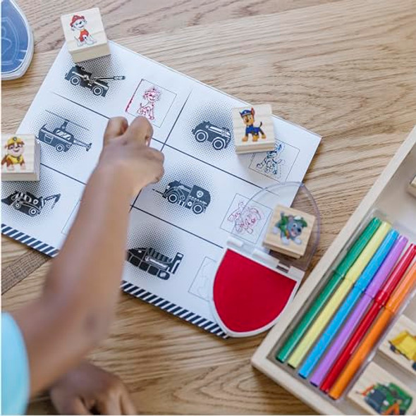 MELISSA & DOUG PAW PATROL WOODEN STAMPS ACTIVITY PAD 25 PIECES - MULTI-COLOR MELISSA & DOUG PAW PATROL WOODEN STAMPS ACTIVITY PAD 25 PIECES - MULTI-COLOR
