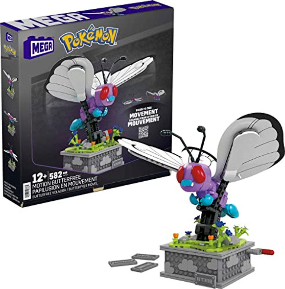 MEGA Pokémon Building Toys Set Motion Butterfree with 605 Pieces 7 Inches Tall New MEGA Pokémon Building Toys Set Motion Butterfree with 605 Pieces 7 Inches Tall New