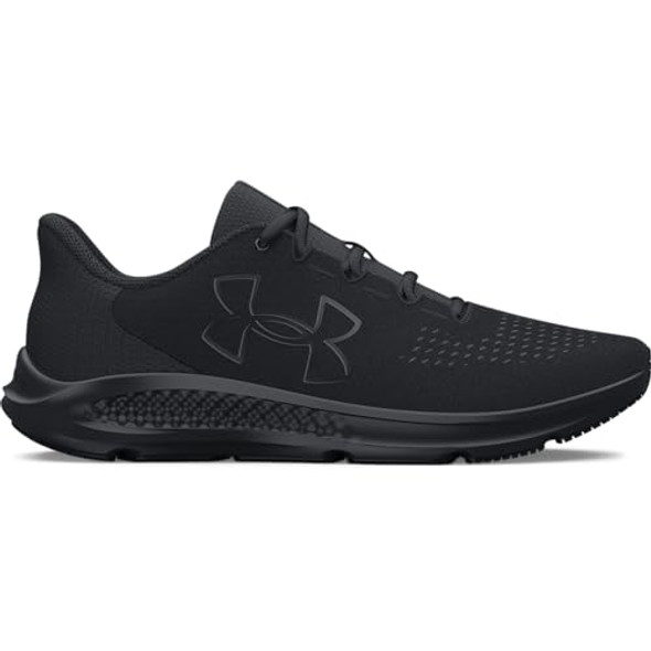 Under Armour Men's Charged Pursuit 3 Big Logo Running Shoe Black Size 7.5 Under Armour Men's Charged Pursuit 3 Big Logo Running Shoe Black Size 7.5