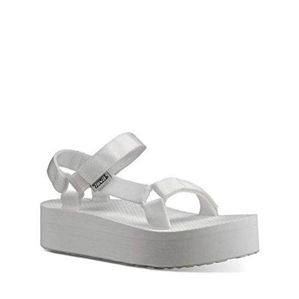 TEVA WOMEN'S W FLATFORM UNIVERSAL SANDAL SIZE 9 BRIGHT WHITE TEVA WOMEN'S W FLATFORM UNIVERSAL SANDAL SIZE 9 BRIGHT WHITE