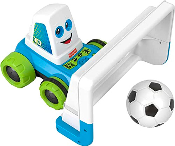 Fisher-Price Preschool Toy Goaldozer Electronic Soccer Game - HJR24 Fisher-Price Preschool Toy Goaldozer Electronic Soccer Game - HJR24