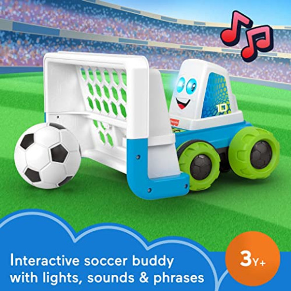 Fisher-Price Preschool Toy Goaldozer Electronic Soccer Game - HJR24 Fisher-Price Preschool Toy Goaldozer Electronic Soccer Game - HJR24
