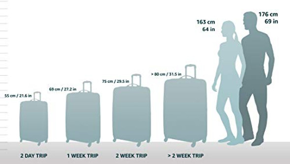ROCKLAND MELBOURNE HARDSIDE EXPANDABLE SPINNER WHEEL LUGGAGE CARRY-ON 20"- BROWN New