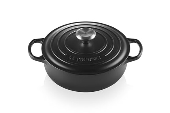 Le Creuset Enameled Cast Iron Signature Sauteuse Oven 3.5 qt - Licorice