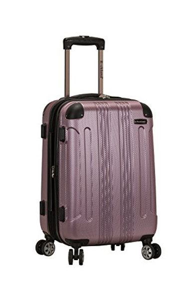 ROCKLAND LONDON HARDSIDE EXPANDABLE LUGGAGE CARRY-ON 20-INCH F1901 - PINK