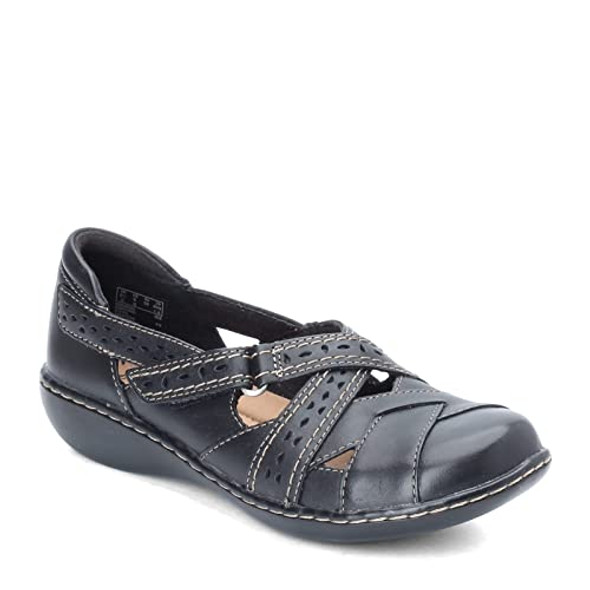 26065649 Clarks Women's Ashland Spin Q Loafer Black Size 7.5 Extra Wide 26065649 Clarks Women's Ashland Spin Q Loafer Black Size 7.5 Extra Wide