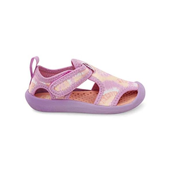 OSHKOSH B'GOSH UNISEX-CHILD AQUATIC WATER SHOE SIZE YOUTH 9 TODDLER - TIE DYE New