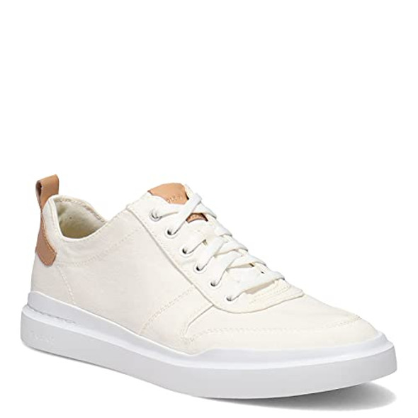 C34713 COLE HAAN MEN'S GRANDPRØ RALLY CANVAS COURT SNEAKERS IVORY/NATURAL 11