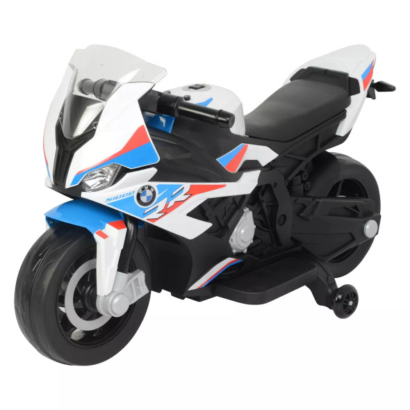 BEST RIDE ON CARS 12V BMW MOTORCYCLE POWERED RIDE-ON - WHITE