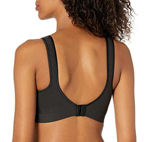 DF3484 BALI WOMEN COMFORT REVOLUTION WIRELESS BRA WOMEN 2XL BLACK New