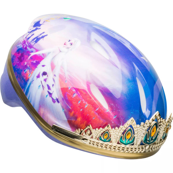 DISNEY FROZEN 2 ANNA TIARA CHILD BIKE HELMET 52-56 CM - MULTI