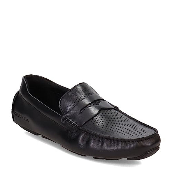 C36651 COLE HAAN MEN'S GRAND LASER PENNY DRIVER LOAFER - MEN SIZE 13 - BLACK