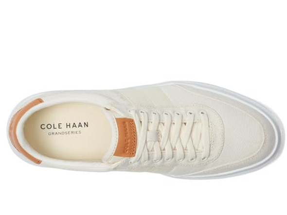 C38534 COLE HAAN MEN'S GRANDPRO RALLY CANVAS II SNEAKER, SIZE 8.5, TAN/WHITE C38534 COLE HAAN MEN'S GRANDPRO RALLY CANVAS II SNEAKER, SIZE 8.5, TAN/WHITE