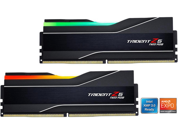 G.SKILL Trident Z5 Neo Series 128GB (2 x 64GB) 288-Pin PC RAM DDR5 6000 (PC5