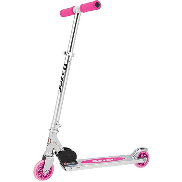 RAZOR A KICK SCOOTER FOR KIDS LIGHTWEIGHT FOLDABLE ALUMINUM FRAME - PINK RAZOR A KICK SCOOTER FOR KIDS LIGHTWEIGHT FOLDABLE ALUMINUM FRAME - PINK