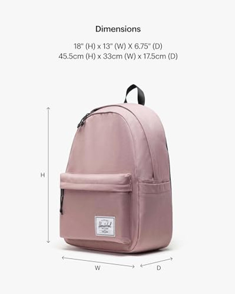 HERSCHEL SUPPLY CO HERSCHEL CLASSIC XL BACKPACK ASH ROSE ONE SIZE