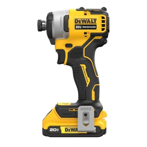 DEWALT 20V MAX ATOMIC IMPACT DRIVER 2AH BRUSHLESS MOTOR DCF809D1 - YELLOW