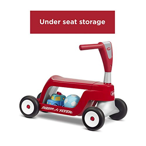 Toddler Scooter or Ride On Baby Toys, Radio Flyer Scoot 2 Scooter, 1-4 Years Old