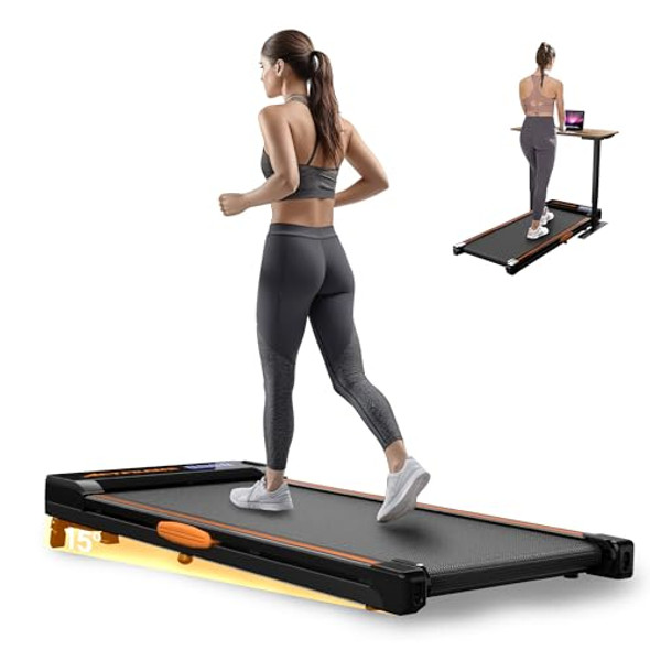ACTFLAME WALKING PAD WITH INCLINE PORTABLE TREADMILL 2.5HP TM-500 - BLACK/ORANGE ACTFLAME WALKING PAD WITH INCLINE PORTABLE TREADMILL 2.5HP TM-500 - BLACK/ORANGE