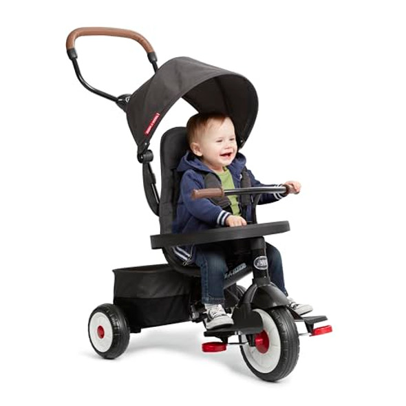 RADIO FLYER TODDLER BIKE, KIDS BIKE, TRICYCLE TODDLER TOYS 1-5 Year 492 - Black
