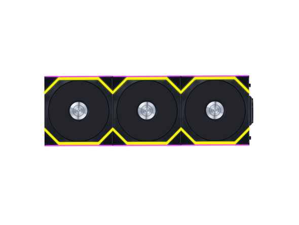 Lian Li UNI Fan SL Wireless 120mm ARGB Fan - Triple Pack - 2.4 GHz Wireless