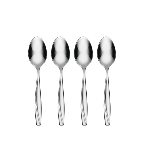 ONEIDA CAMLYNN SET OF 4 TEASPOONS - SILVER