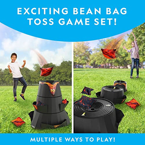 NATIONAL GEOGRAPHIC Volcano Bean Bag Toss Backyard Game Set 5 Games - Amazon NATIONAL GEOGRAPHIC Volcano Bean Bag Toss Backyard Game Set 5 Games - Amazon