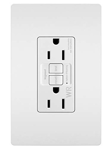 LEGRAND RADIANT SELF TEST TR WR GFCI 15A 125V - WHITE LEGRAND RADIANT SELF TEST TR WR GFCI 15A 125V - WHITE