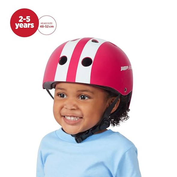 RADIO FLYER HELMET PINK CHILD BIKE HELMET KIDS BIKE HELMET SKATING PINK MATTE