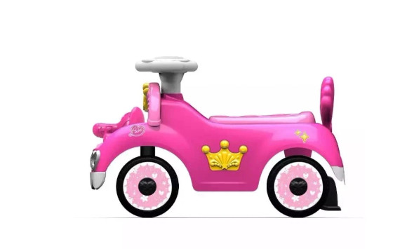 UP AND GROW PRINCESS VANITY FOOT TO FLOOR RIDE ON - PINK