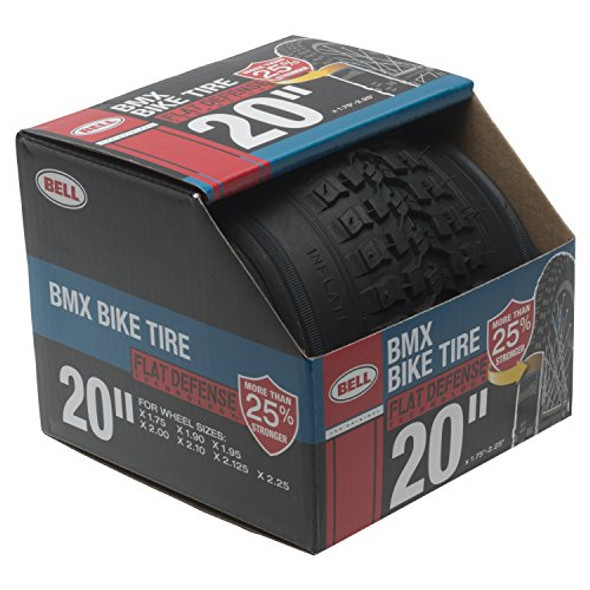 BELL BMX TIRES 20" X 1.75" - 2.25" - Flat Defense