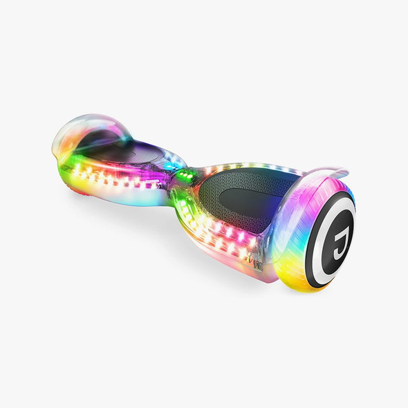 JETSON PIXEL HOVERBOARD WITH BLUETOOTH SPEAKER, LED LIGHTS, 9MPH - WHITE JETSON PIXEL HOVERBOARD WITH BLUETOOTH SPEAKER, LED LIGHTS, 9MPH - WHITE