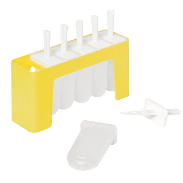 TOVOLO SILICONE CLASSIC POPSICLE MOLDS WITH TRAY (SUN RAY) - ICE POP MOLDS