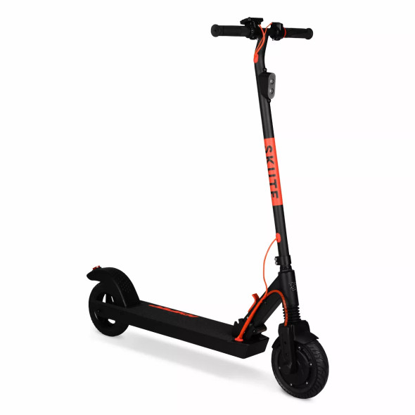 HYPER SKUTE FOLDING ELECTRIC SCOOTER 36 VOLT LITHIUM BATTERY SCOOTER - BLACK/RED