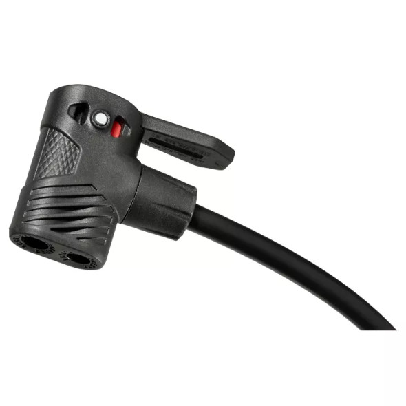 SCHWINN CYCLONE TIRE FLOOR PUMP - ORANGE New