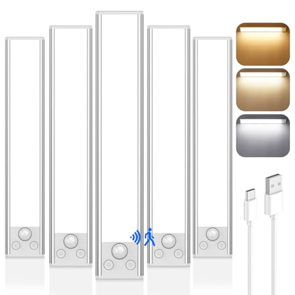 VERRON 12IN UNDER CABINET LIGHTING WIRELESS 2500MAH RECHARGEABLE, 5 PACK - WHITE VERRON 12IN UNDER CABINET LIGHTING WIRELESS 2500MAH RECHARGEABLE, 5 PACK - WHITE