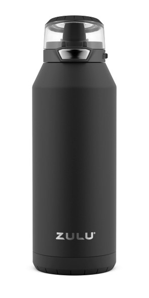 ZULU SWIFT STAINLESS STEEL VACUUM INSULATED WATER BOTTLE 32OZ - BLACK