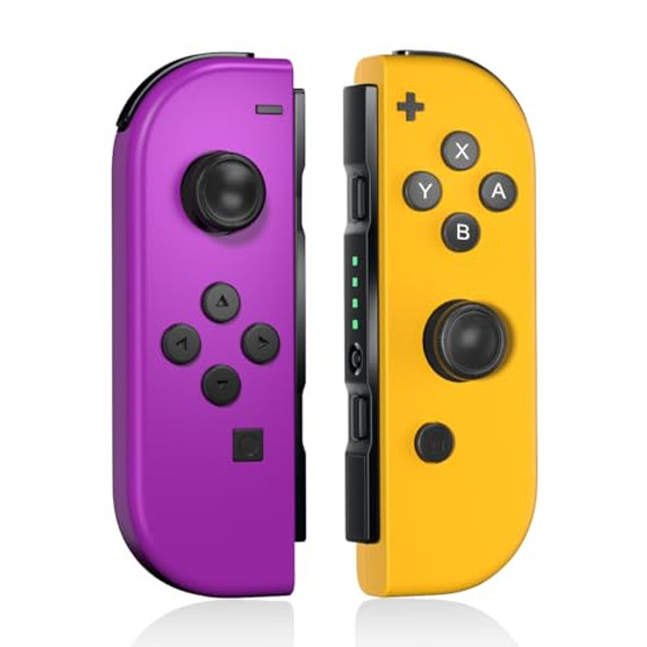 JRDPOWER CONTROLLER FOR SWITCH LEFT AND RIGHT SWITCH CONTROLLER - PURPLE/YELLOW JRDPOWER CONTROLLER FOR SWITCH LEFT AND RIGHT SWITCH CONTROLLER - PURPLE/YELLOW