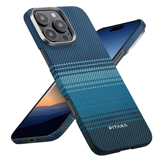 PITAKA FOR IPHONE 16 PRO MAX CASE COMPATIBLE WITH MAGSAFE THIN & LIGHT MOONRISE