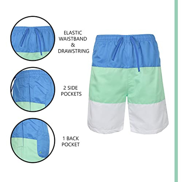 GALAXY BY HARVIC MEN'S RUNNING POCKET SHORTS MESH LINED - SIZE: MEN XL - COLORS New